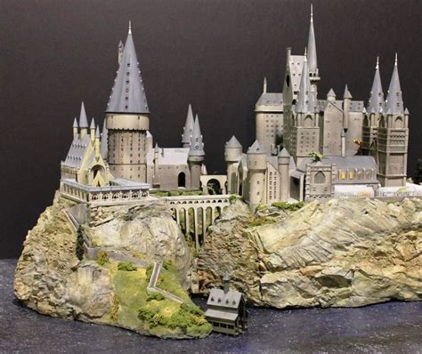 Miniature Marvels: Discovering the Wonders of a Small Scale Hogwarts Castle